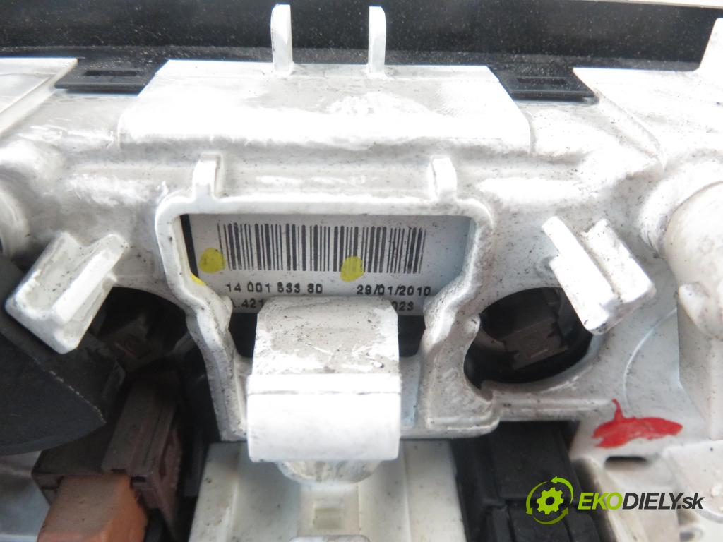 PEUGEOT PARTNER Skrzynia FURGON 2010 55,00 1.6 HDi - 9HT (DV6BTED4) 1560,00 Panel kúrenia KLIMATIZACE: 1400153380