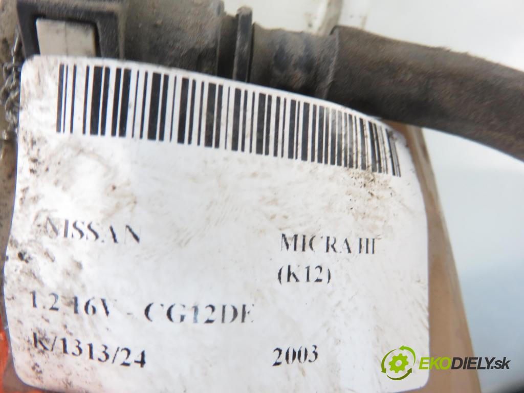 NISSAN MICRA III (K12) HB 2003 59,00 1.2 16V 80 - CG12DE 1240,00 pumpa paliva