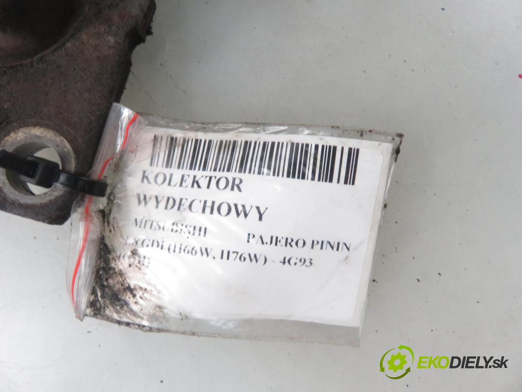 MITSUBISHI PAJERO PININ (H6_W, H7_W) TERENOWY 2000 88,00 1.8 GDI (H66W, H76W) - 4G93 (GDI) 1834,00 potrubí VYČERPAT:  (Výfukové potrubí)