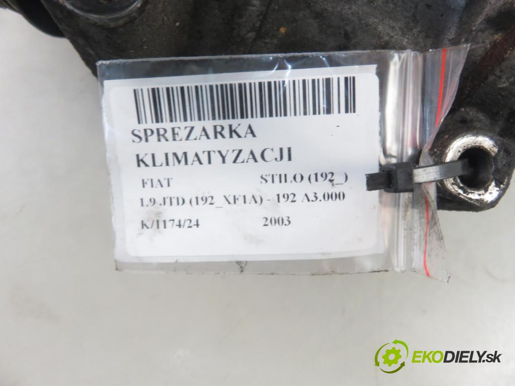FIAT STILO (192_) HB 2003 59,00 1.9 JTD (192_XF1A) - 192 A3.000 1910,00 KOMPRESOR: klimatizace 447220-8642 (Kompresory)