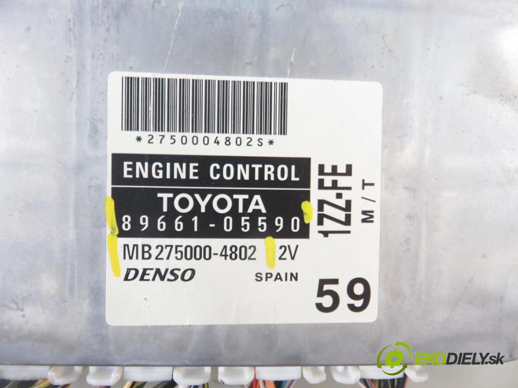TOYOTA AVENSIS Kombi (_T25_) KOMBI 2003 95,00 1.8 (ZZT251_) - 1ZZ-FE 1794,00 řídící jednotka motora 8966105590 ; MB2750004802