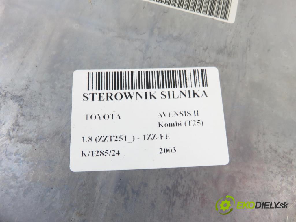 TOYOTA AVENSIS Kombi (_T25_) KOMBI 2003 95,00 1.8 (ZZT251_) - 1ZZ-FE 1794,00 řídící jednotka motora 8966105590 ; MB2750004802