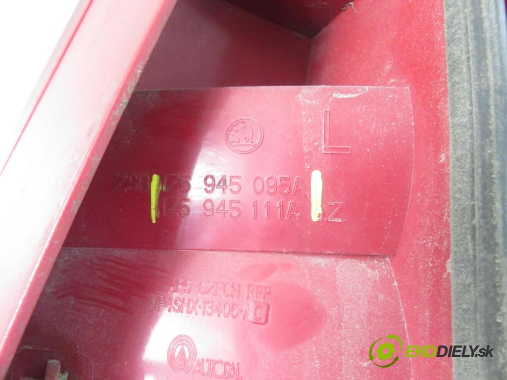 SKODA OCTAVIA II (1Z3) LIFTBACK 2006 75,00 1.6 - BSE 1595,00 světlo levé zadní 1Z5945095A ; 1Z5945111A