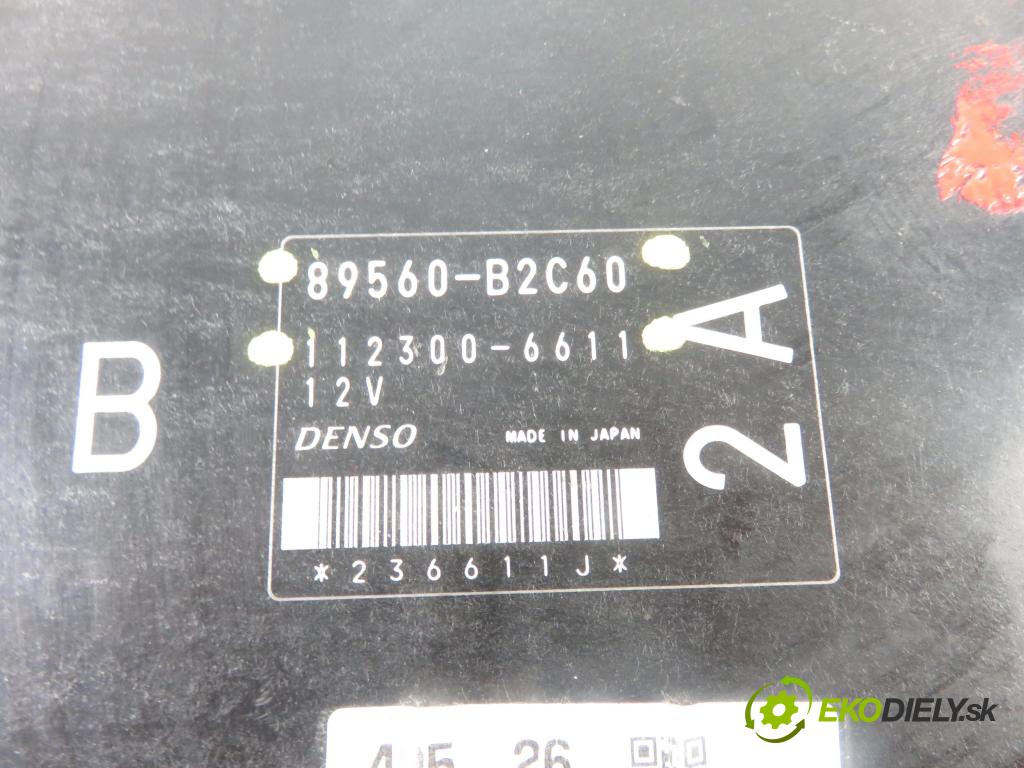 DAIHATSU CUORE VII (L275_, L285_, L276_) HB 2007 51,00 1 - 1KR-FE 998,00 řídící jednotka motora 89560B2C60 ; 1123006611