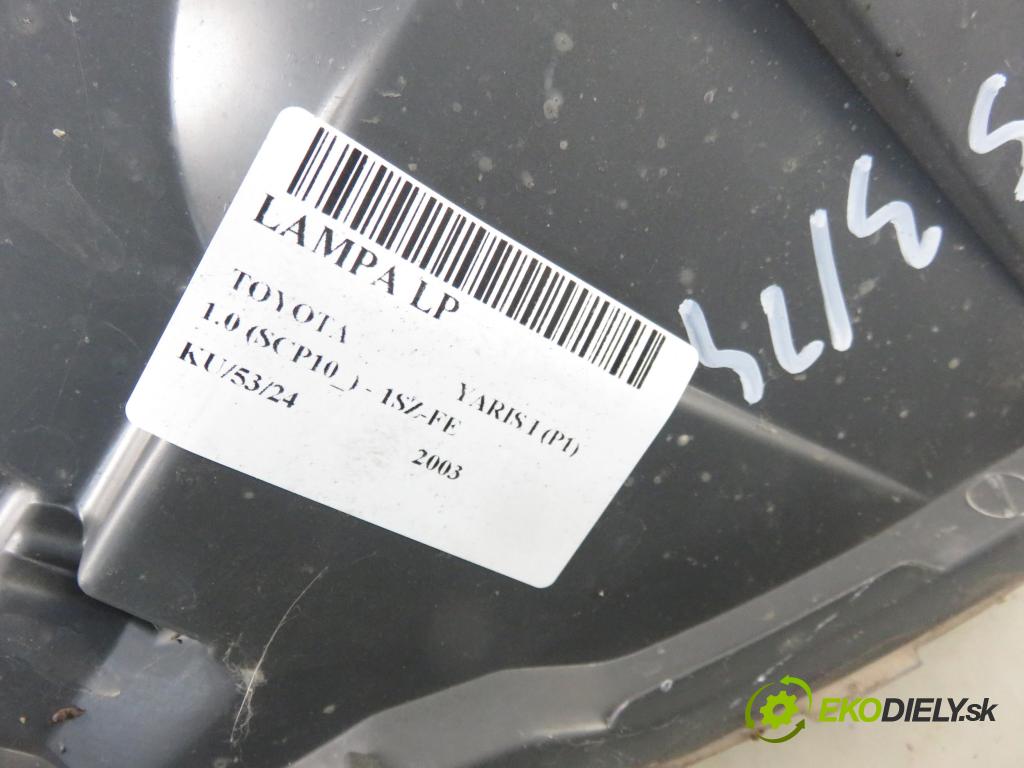TOYOTA YARIS (_P1_) HB 2003 50,00 1.0 VVT- i 68 - 1SZ-FE 998,00 Svetlo LP