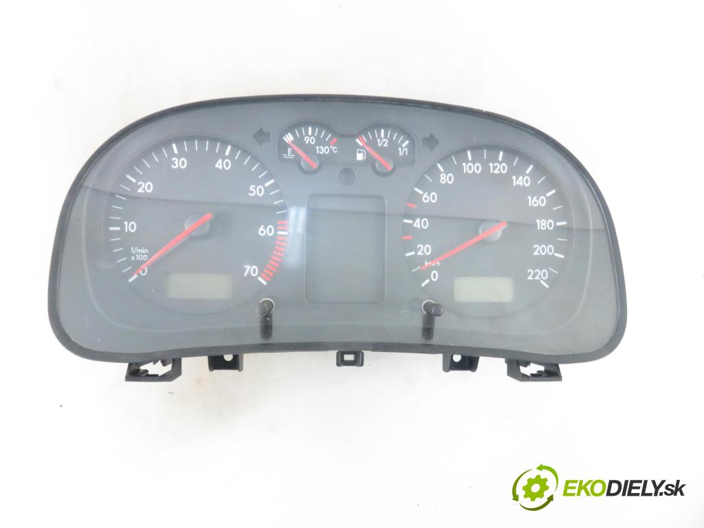 VW GOLF IV (1J1) HB 1999 55,00 1.4 16V 75 - AKQ 1390,00 Prístrojovka elektrický 1J0920801 ; 0263618004