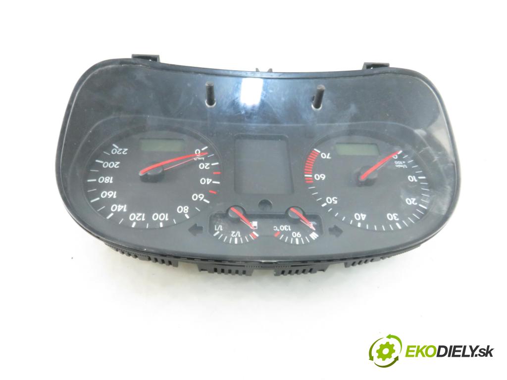 VW GOLF IV (1J1) HB 1999 55,00 1.4 16V 75 - AKQ 1390,00 Prístrojovka elektrický 1J0920801 ; 0263618004