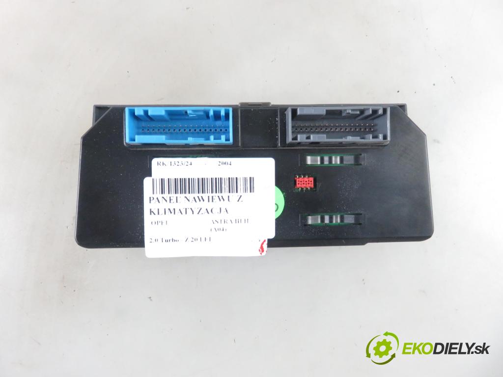 OPEL ASTRA H (A04) HB 2004 125,00 2.0 Turbo - Z 20 LEL 1998,00 Panel kúrenia KLIMATIZACE: 13122962