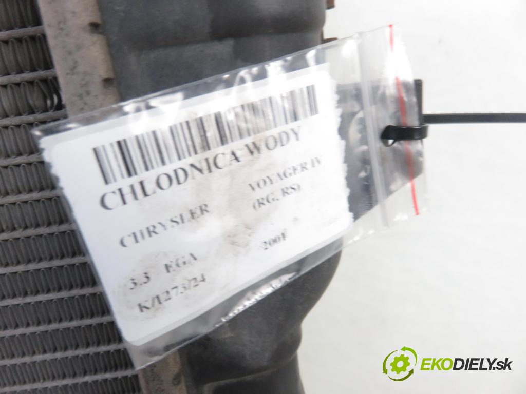 CHRYSLER VOYAGER IV (RG, RS) MINIVAN 2001 0,00 3.3 - EGA 3301,00 chladič vody