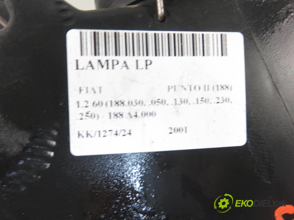 FIAT PUNTO (188_) HB 2001 44,00 1.2 60 - 188 A4.000 1242,00 Svetlo LP