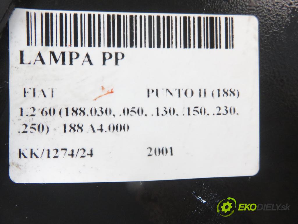 FIAT PUNTO (188_) HB 2001 44,00 1.2 60 - 188 A4.000 1242,00 Svetlo PP