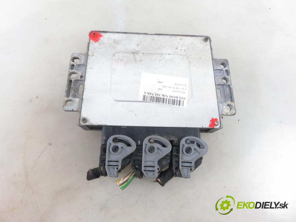 PEUGEOT 206 liftback (2A/C) HB 1999 55,00 1.4 75 - KFW 1360,00 řídící jednotka motora 9647759380 ; 9644625680