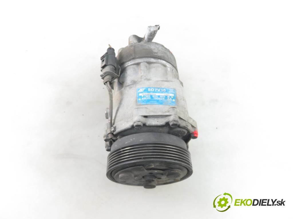 VW SHARAN (7M8, 7M9, 7M6) MINIVAN 2001 85,00 1.9 TDI PD 115 - AUY 1896,00 KOMPRESOR: klimatizace 7M3820803B ; 6M2H19D629AA (Kompresory)