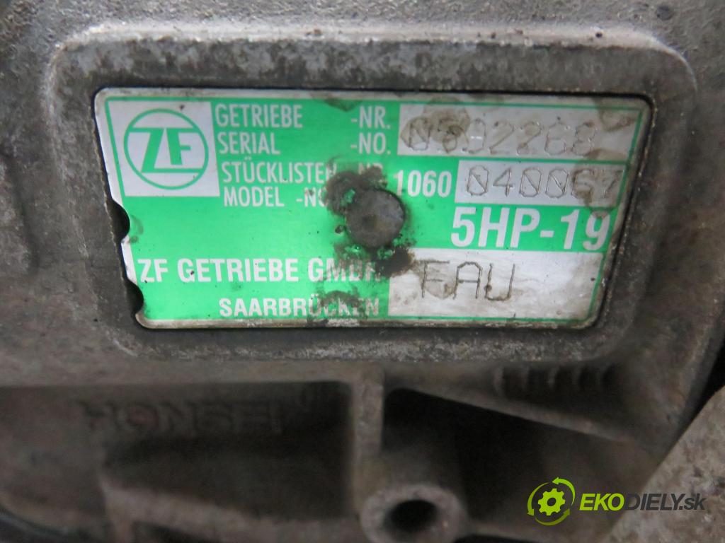 AUDI A6 Avant (4B5, C5) KOMBI 2003 132,00 2.5 TDI quattro - BAU 2496,00 Prevodovka automatická FAU ; 5HP19