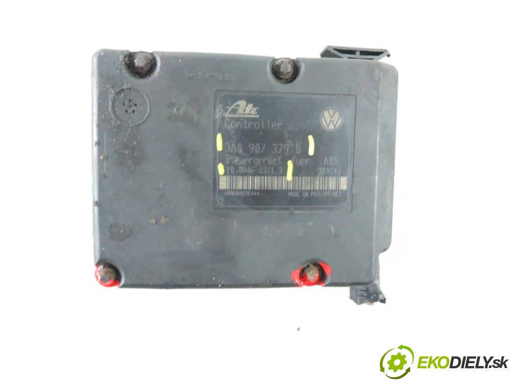 VW GOLF III (1H1) HB 1996 66,00 1.9 TDI 90 - 1Z 1896,00 Pumpa ABS 3A0907379D ; 10094603113 (Pumpy ABS)