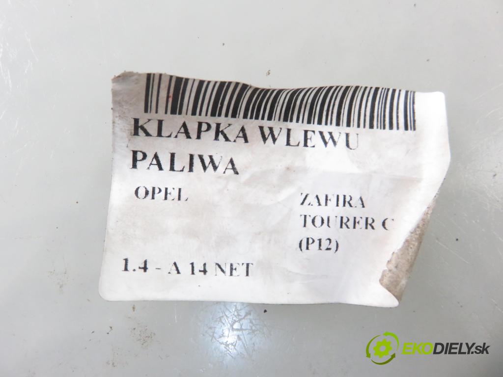 OPEL ZAFIRA TOURER C (P12) MINIVAN 2012 103,00 1.4 - A 14 NET 1364,00 Dvierka nádrže paliva 13394541 (Ostatné)
