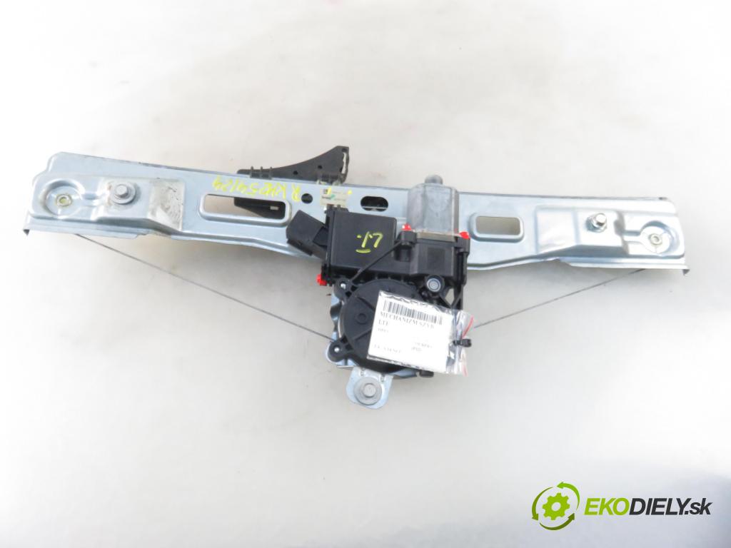 OPEL ZAFIRA TOURER C (P12) MINIVAN 2012 103,00 1.4 - A 14 NET 1364,00 mechanismus oken LTE 13260141LH