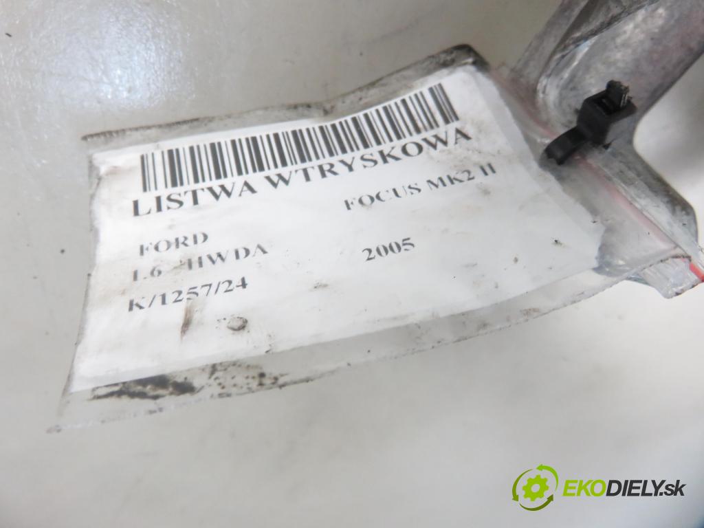 FORD FOCUS II (DA_, HCP) HB 2005 74,00 1.6 - HWDA 1596,00 Lišta vstrekovacia 98MFBB ; 9D2809H487 (Vstrekovacie lišty)