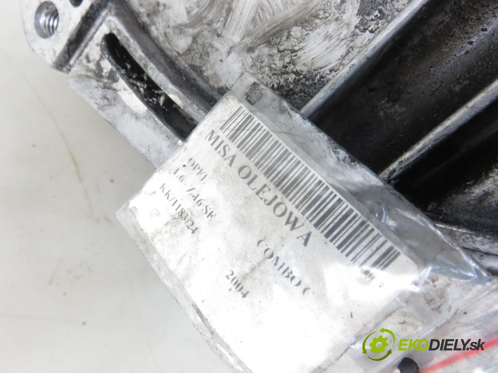 OPEL COMBO C KOMBIVAN 2004 62,00 1.6 8V 84 - Z 16 SE 1598,00 vana olejová R90400211 (Olejové vany)
