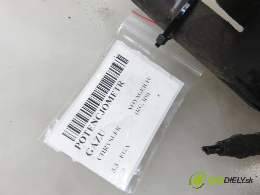 CHRYSLER VOYAGER IV (RG, RS) MINIVAN 2001 0,00 3.3 - EGA 3301,00 Potenciometer plynu 04861541AA (Pedále)