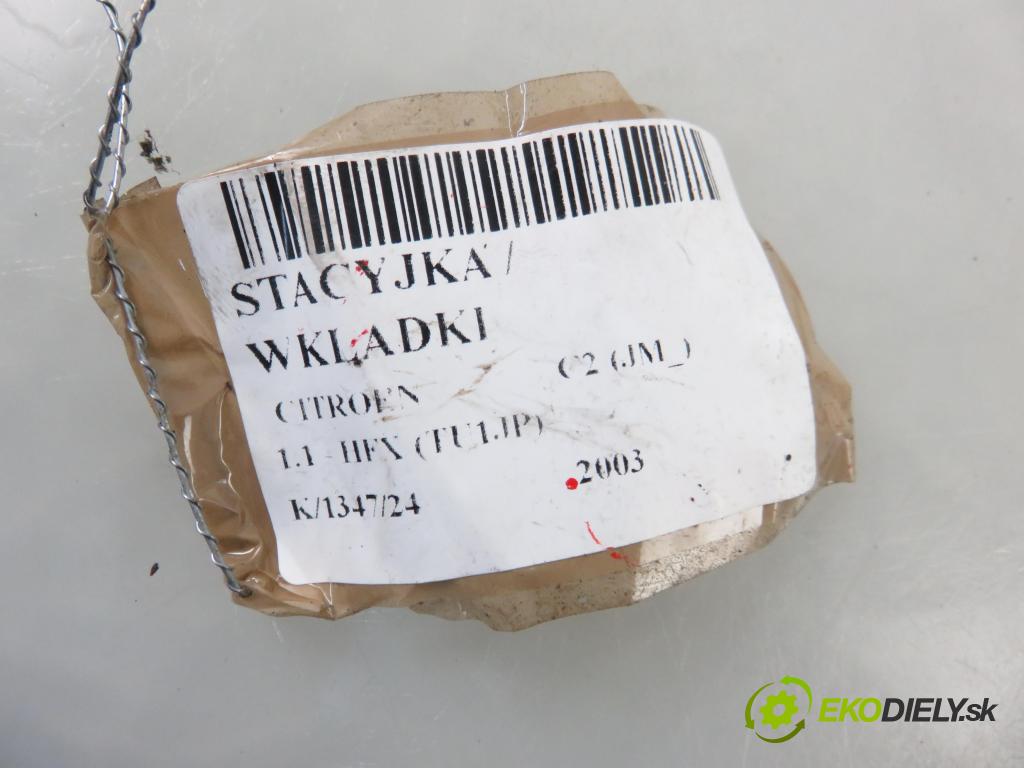 CITROEN C2 (JM_) HB 2003 44,00 1.1 - HFX (TU1JP) 1124,00 spinačka 9632897680 (Spínacie skrinky a kľúče)