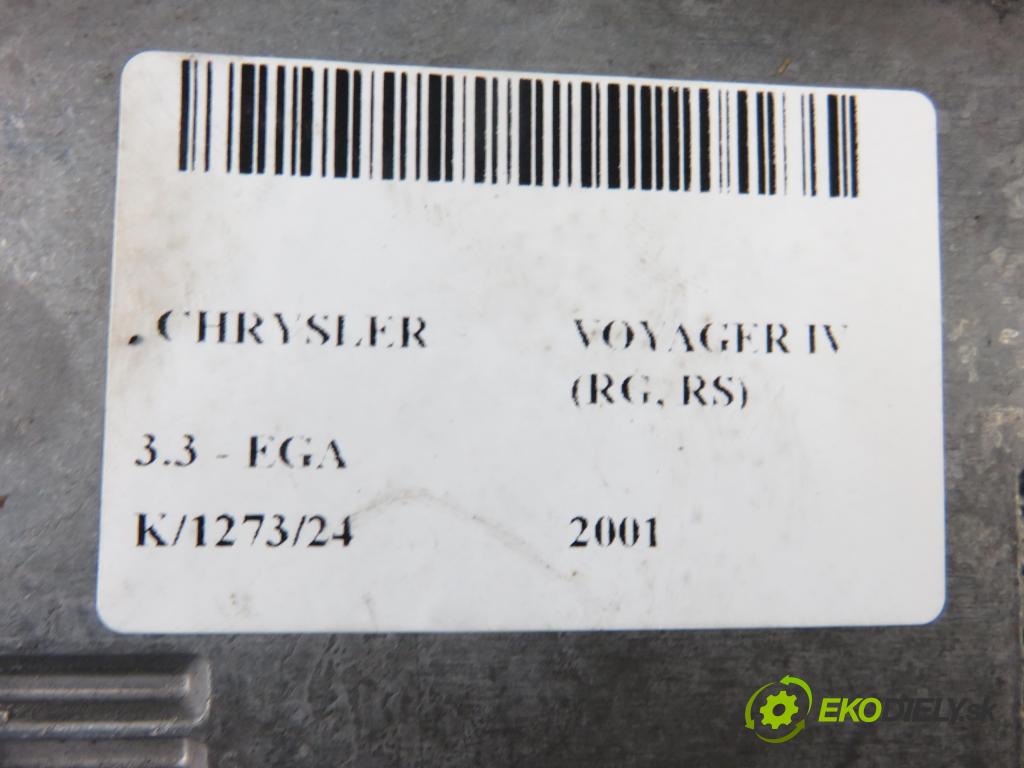 CHRYSLER VOYAGER IV (RG, RS) MINIVAN 2001 128,00 3.3 - EGA 3301,00 Riadiaca jednotka LPG DE8170214 ; 67R011002