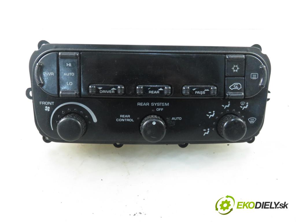 CHRYSLER VOYAGER IV (RG, RS) MINIVAN 2001 0,00 3.3 - EGA 3301,00 Panel kúrenia KLIMATRONIK P05005004AG