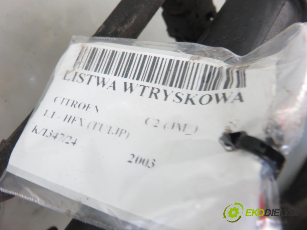 CITROEN C2 (JM_) HB 2003 44,00 1.1 - HFX (TU1JP) 1124,00 Lišta vstrekovacia 9628982980D (Vstrekovacie lišty)