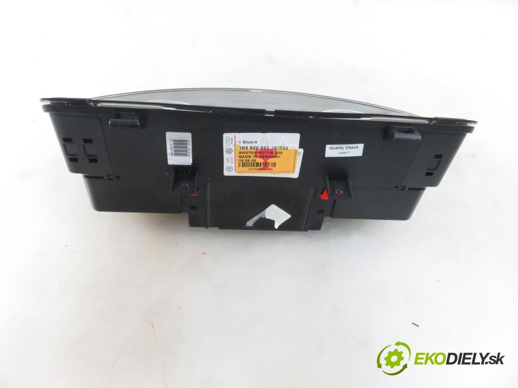 VW GOLF PLUS (5M1, 521) HB 2005 75,00 1.6 - BSF 1595,00 Prístrojovka elektrický 1K0920862JX