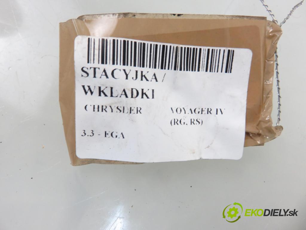 CHRYSLER VOYAGER IV (RG, RS) MINIVAN 2001 0,00 3.3 - EGA 3301,00 spinačka 04690920AB ; P04686665AB (Spínacie skrinky a kľúče)