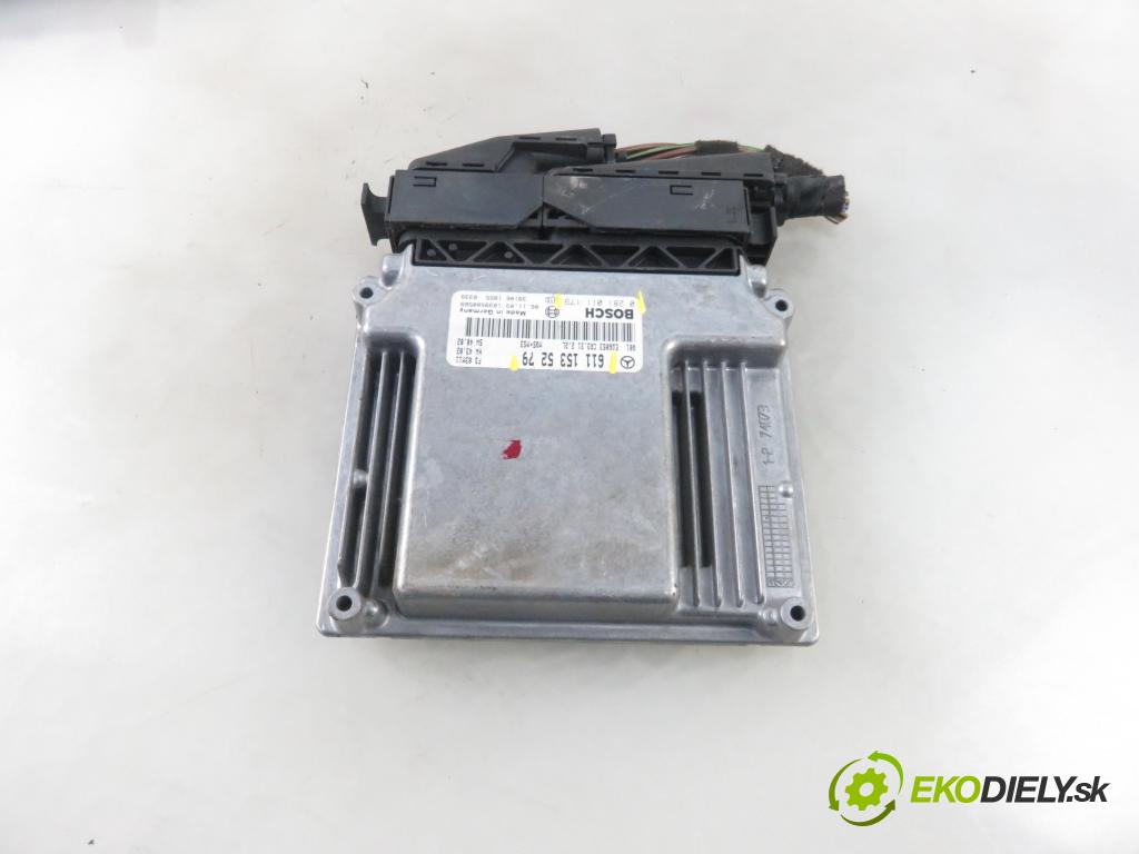 MERCEDES-BENZ VITO / MIXTO Skrzynia (W639) FURGON 2004 110,00 115 CDI 150 - OM 646.982 2148,00 řídící jednotka motora 6111535279 ; 0281011179