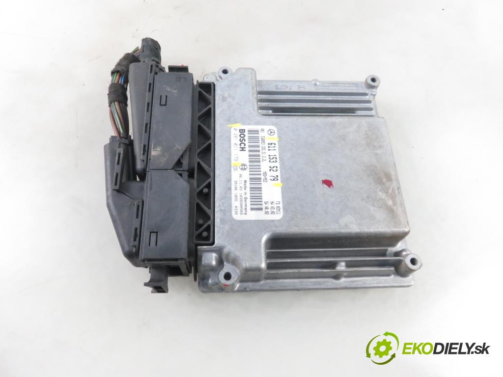 MERCEDES-BENZ VITO / MIXTO Skrzynia (W639) FURGON 2004 110,00 115 CDI 150 - OM 646.982 2148,00 řídící jednotka motora 6111535279 ; 0281011179