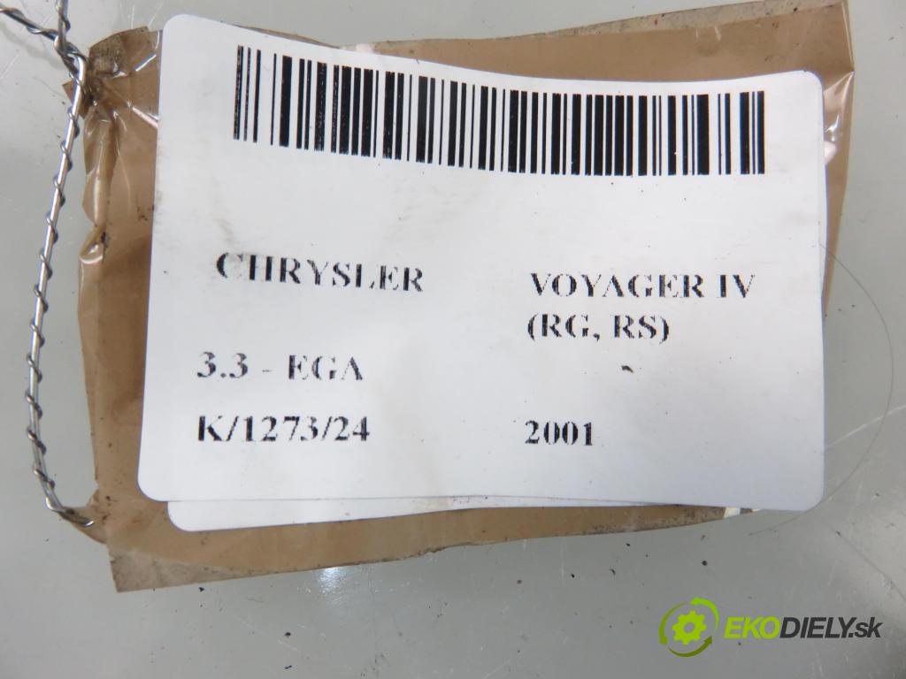 CHRYSLER VOYAGER IV (RG, RS) MINIVAN 2001 0,00 3.3 - EGA 3301,00 lišta vstřikovací LPG 09SQ99020022 ;  67R010185