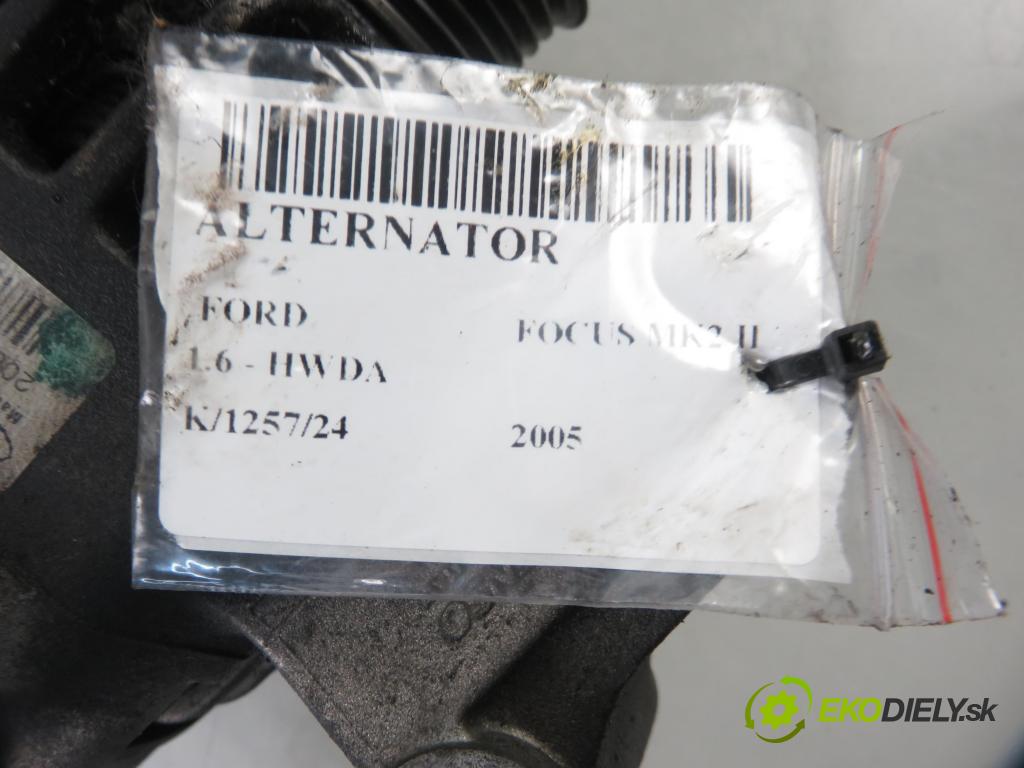FORD FOCUS II (DA_, HCP) HB 2005 74,00 1.6 - HWDA 1596,00 Alternátor MS1022118353 ; 3N1110300AD (Alternátory)