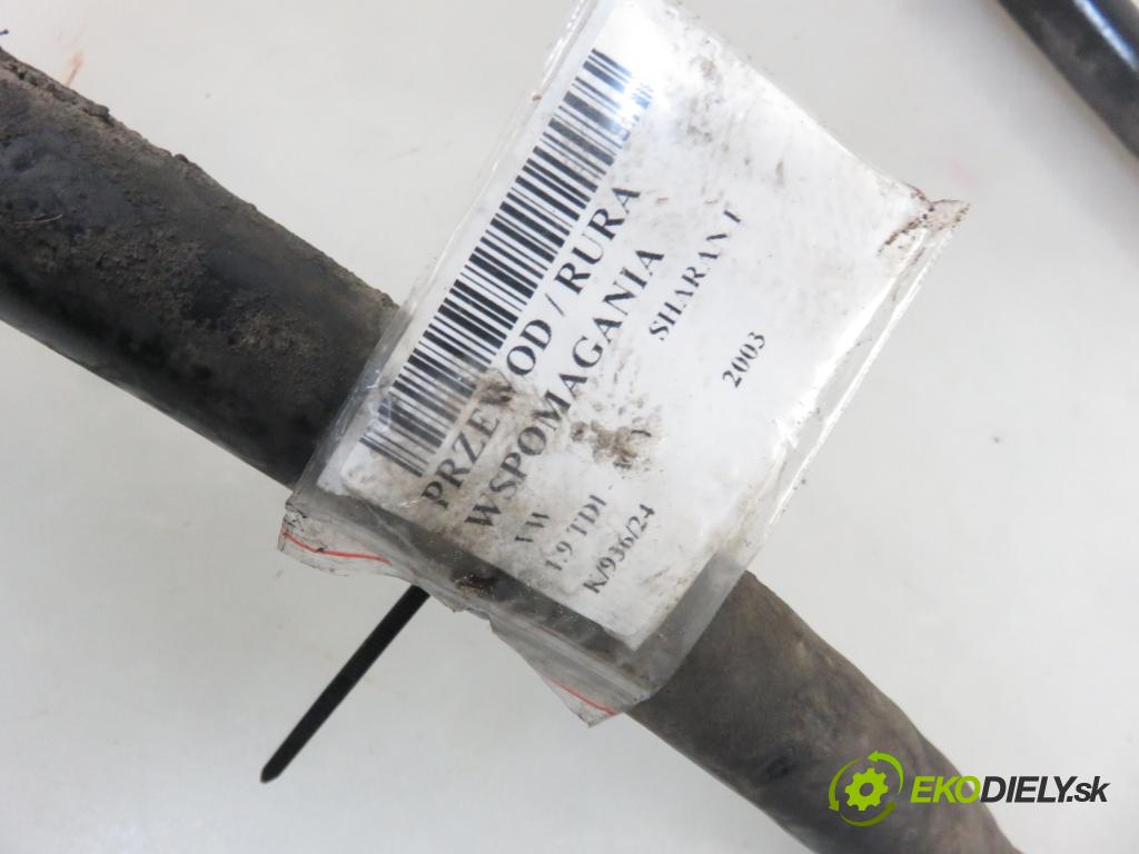 VW SHARAN (7M8, 7M9, 7M6) MINIVAN 2003 85,00 1.9 TDI PD 115 - AUY 1896,00 rúrka / Rúra servočerpadlo 7M3422893 ; YM213A7198CA