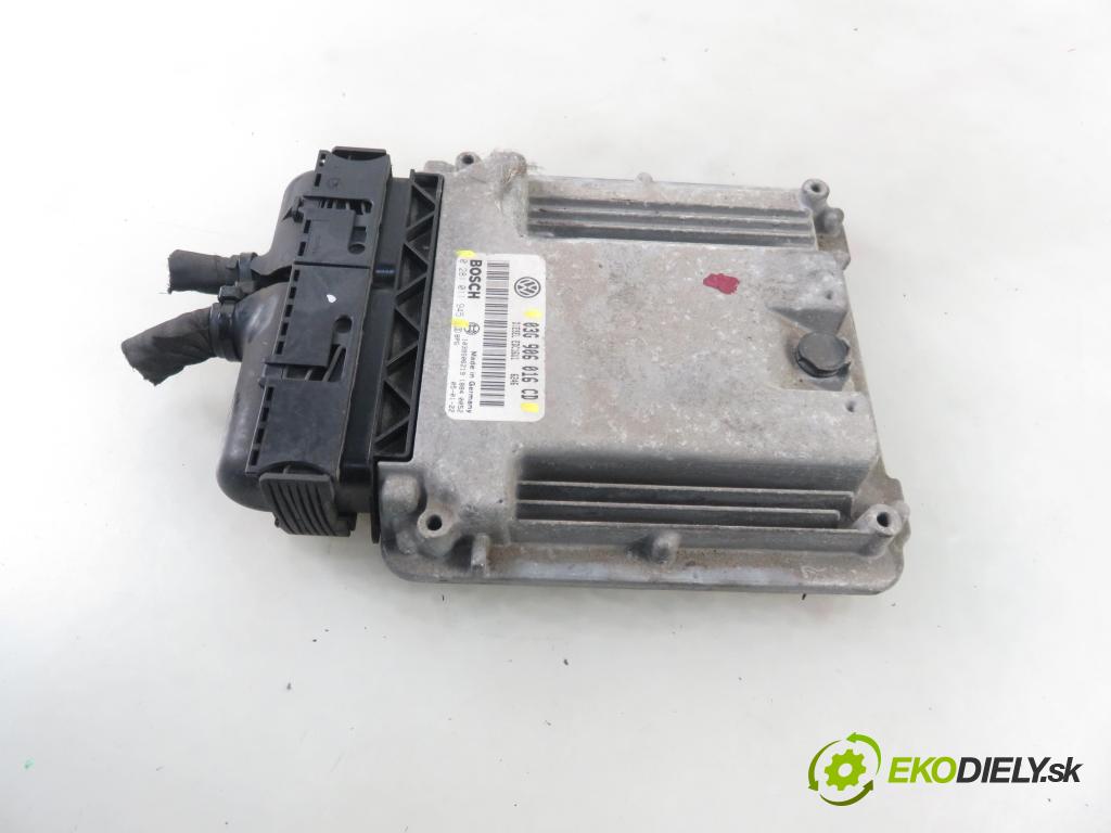 VW TOURAN (1T1, 1T2) MINIVAN 2005 77,00 1.9 TDI - BKC 1896,00 řídící jednotka motora 03G906016CD ; 0281011945