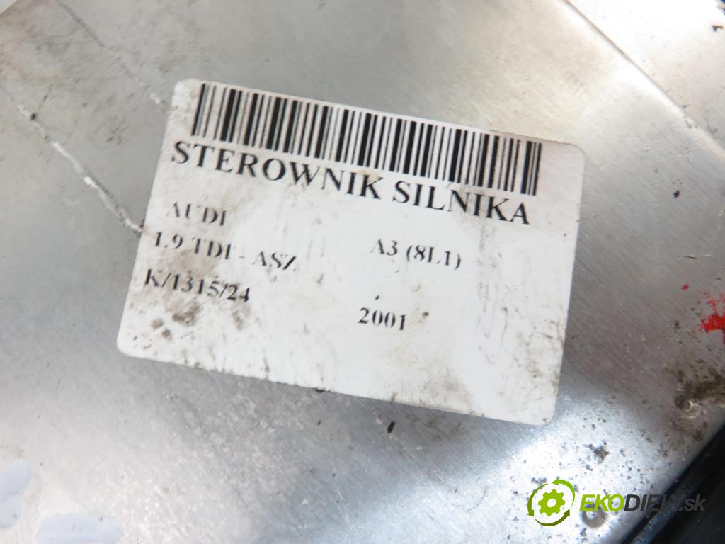 AUDI A3 (8L1) HB 2001 96,00 1.9 TDI PD 130 - ASZ 1896,00 řídící jednotka motora 038906019CK ; 0281010308