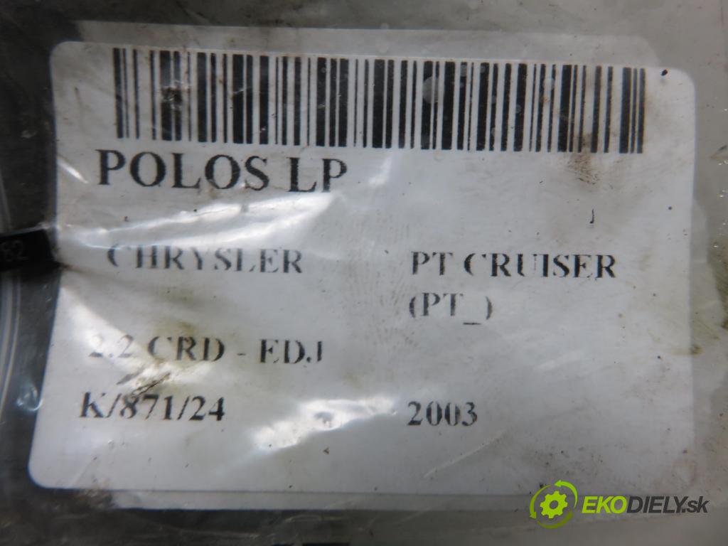 CHRYSLER PT CRUISER (PT_) MINIVAN 2003 89,00 2.2 CRD 121 - EDJ 2148,00 Poloos LP 