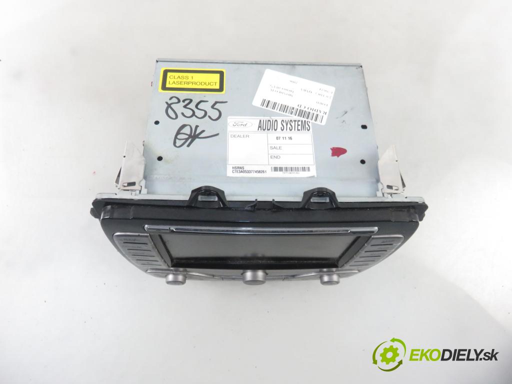 FORD MONDEO IV Turnier (BA7) KOMBI 2006 103,00 2.0 TDCi - QXBA 1997,00 RADIO CD 7S7T18K931BJ