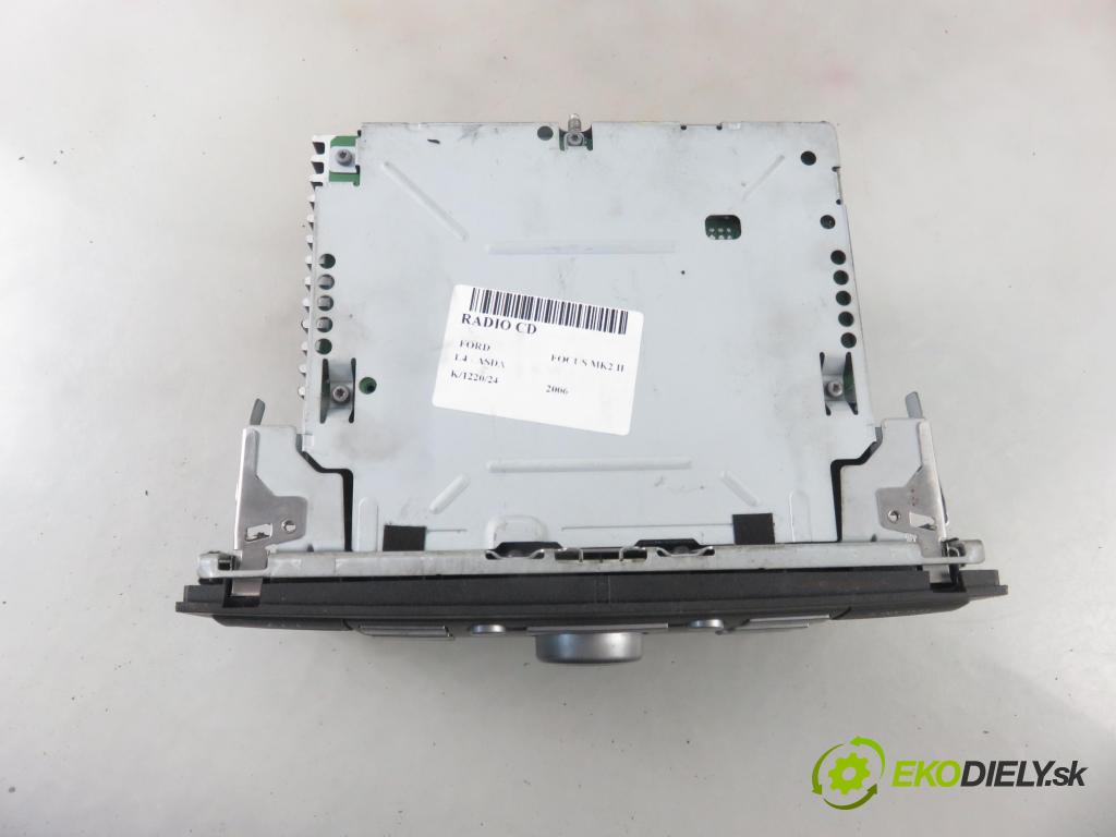 FORD FOCUS II (DA_, HCP) HB 2006 59,00 1.4 - ASDA 1388,00 RADIO Modul 4M5T18K876AE