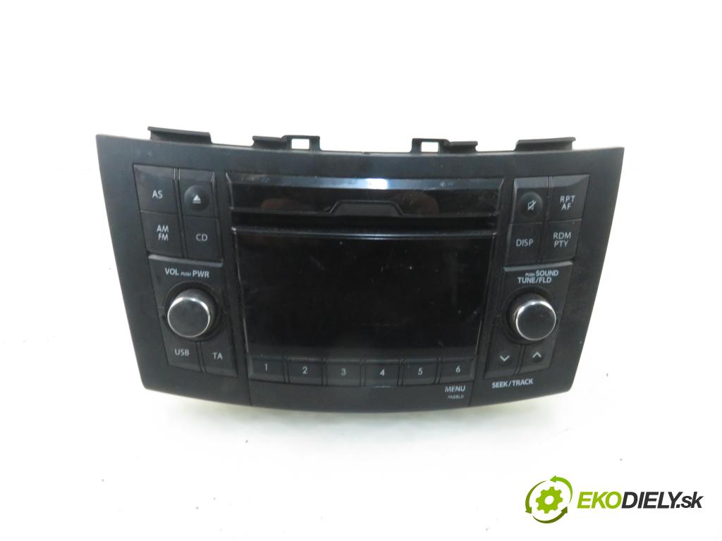 SUZUKI SWIFT IV (FZ, NZ) HB 2012 0,00 1.2 - K12M 1197,00 RADIO CD 3910168L01