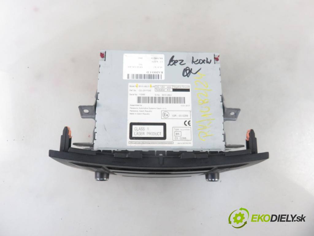 SUZUKI SWIFT IV (FZ, NZ) HB 2012 0,00 1.2 - K12M 1197,00 RADIO CD 3910168L01