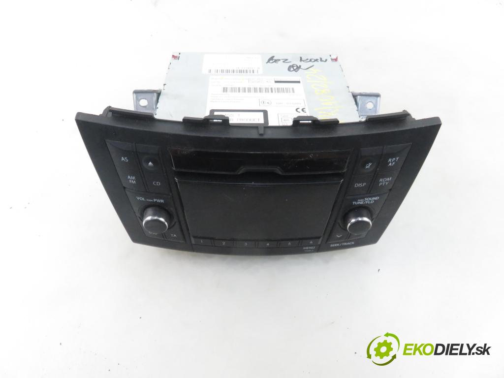 SUZUKI SWIFT IV (FZ, NZ) HB 2012 0,00 1.2 - K12M 1197,00 RADIO CD 3910168L01