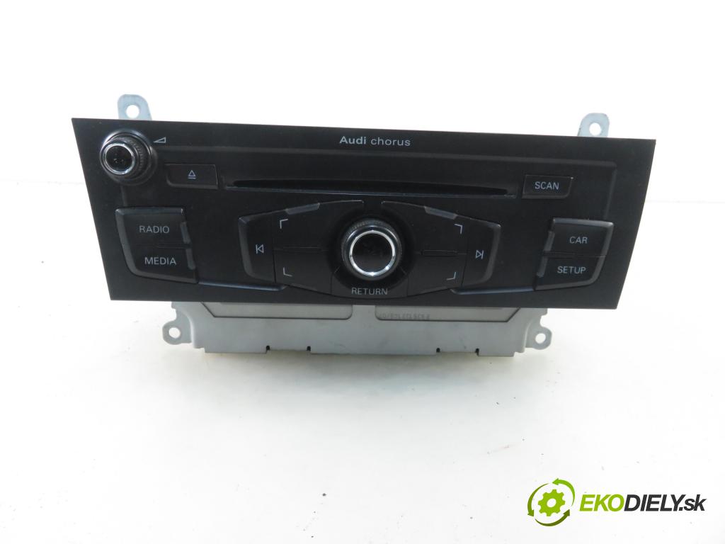 AUDI A4 (8K2, B8) SEDAN 2009 105,00 2.0 TDI - CAGA 1968,00 RADIO CD 8T1035152C