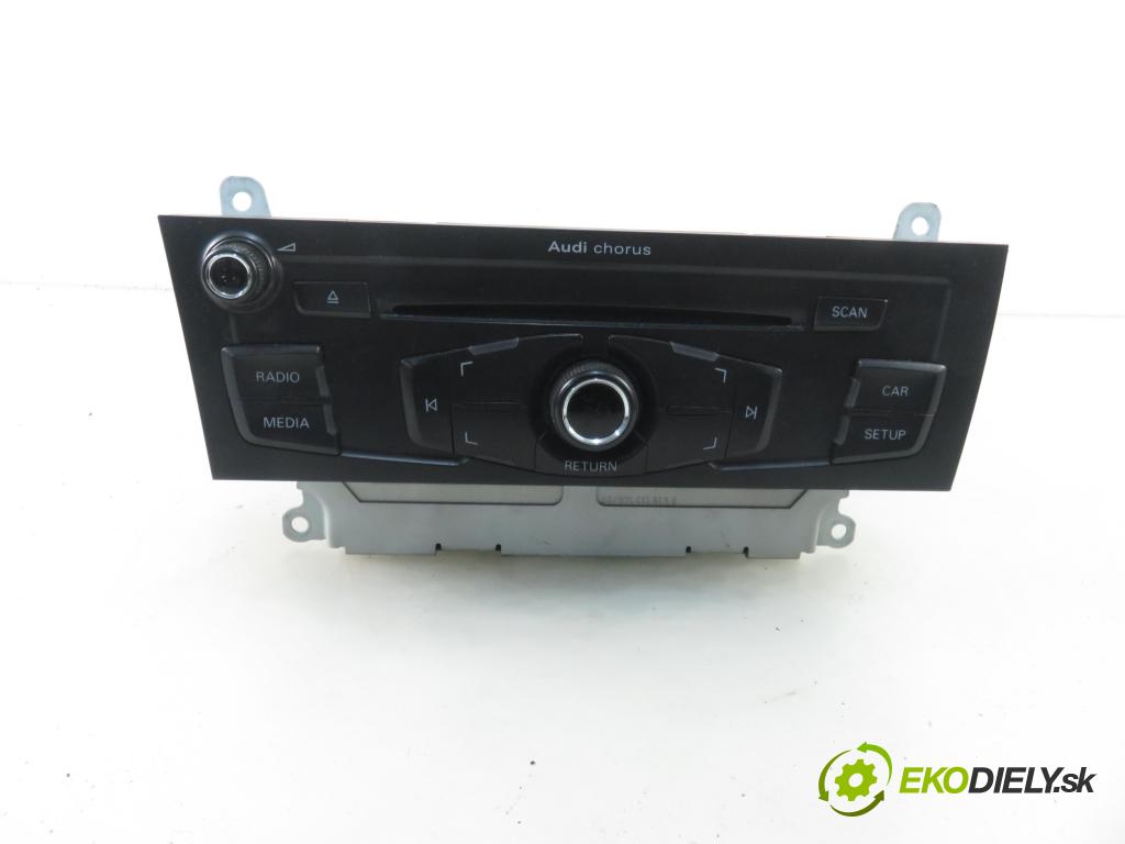 AUDI A4 (8K2, B8) SEDAN 2009 105,00 2.0 TDI - CAGA 1968,00 RADIO CD 8T1035152C