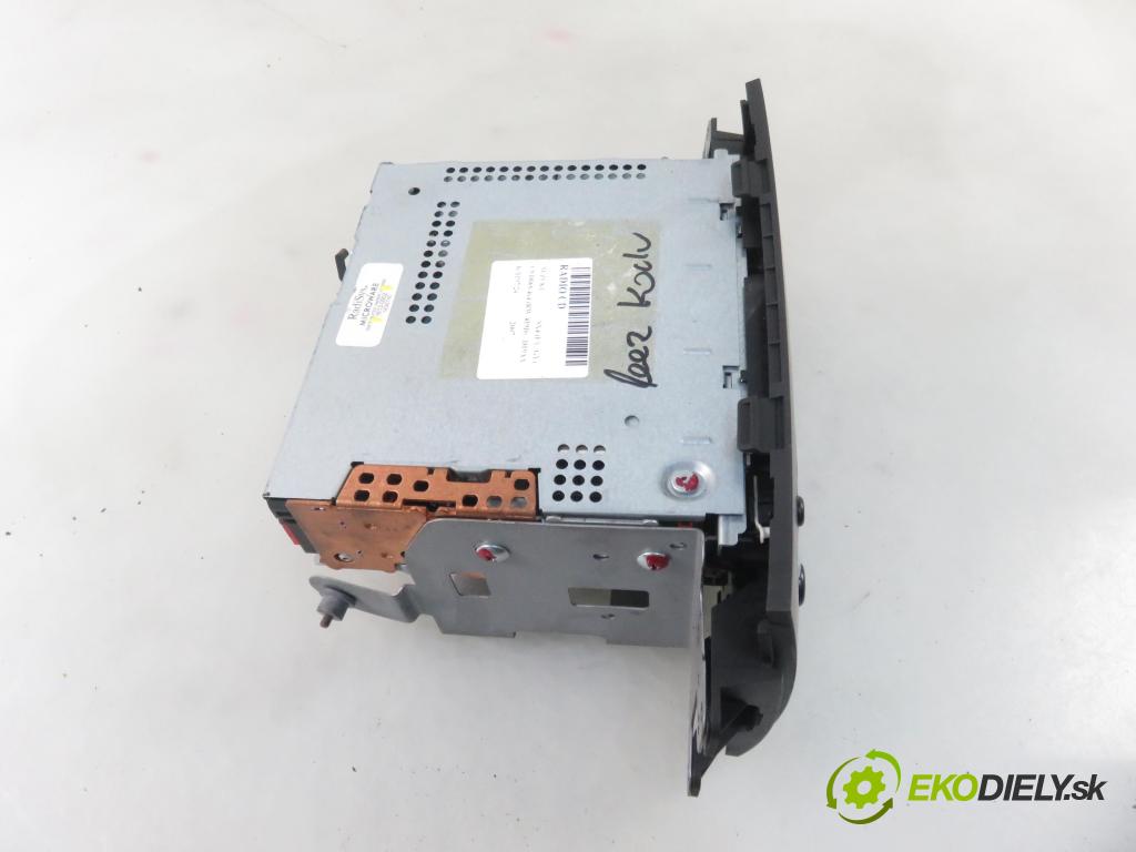SUZUKI SX4 (EY, GY) HB 2007 88,00 1.9 DDiS 4x4 (RW 419D) - D19AA 1910,00 RADIO CD 16130002