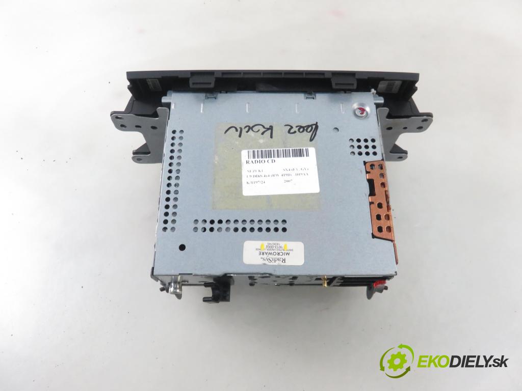 SUZUKI SX4 (EY, GY) HB 2007 88,00 1.9 DDiS 4x4 (RW 419D) - D19AA 1910,00 RADIO CD 16130002