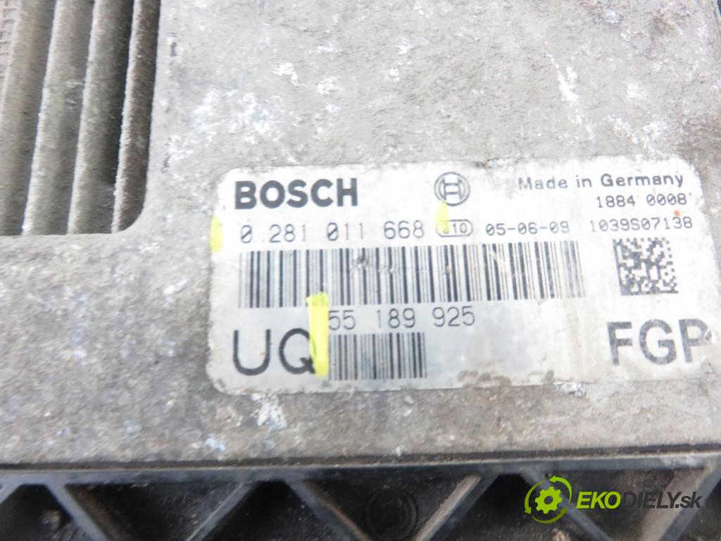 OPEL ASTRA H GTC (L08) HB 2005 110,00 1.9 CDTi - Z 19 DTH 1910,00 řídící jednotka motora 55189925 ; 55189925UQ ; 0281011668