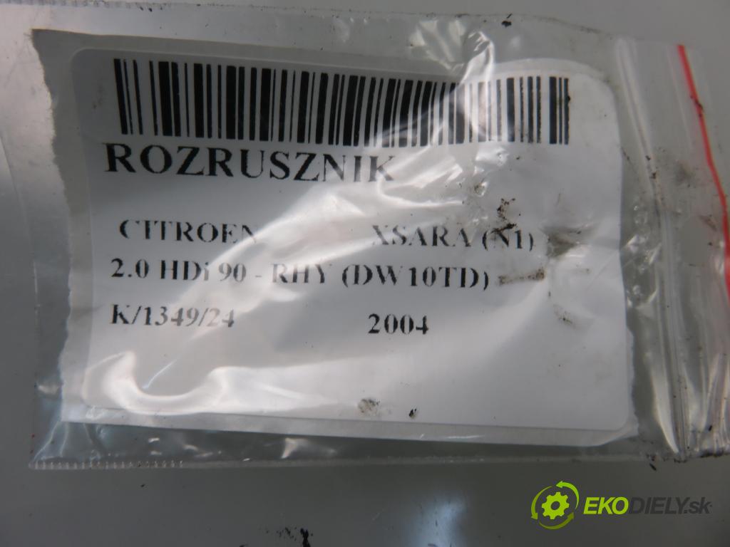 CITROEN XSARA (N1) LIFTBACK 2004 66,00 2.0 HDi 90 - RHY (DW10TD) 1997,00 Štartér 0001108400 ; 9648111680 (Štartéry)