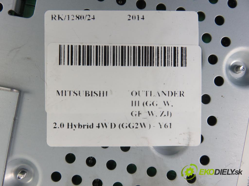 MITSUBISHI OUTLANDER III (GG_W, GF_W, ZJ) SUV 2014 60,00 2.0 Hybrid 4WD (GG2W) - Y61 0,00 Zosilňovač 8701A565 (Zosilňovače)